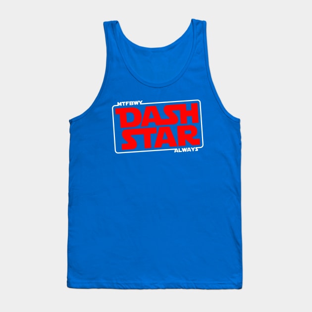 Dash Star "Empire Strikes Back" Red Logo Tank Top by DashStarWars